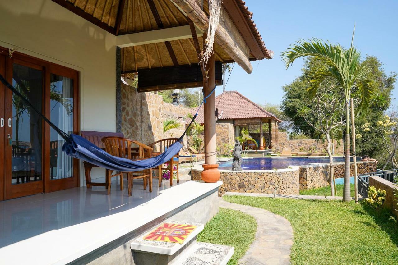 Bamboo Bali Hill Bungalows Amed Exteriér fotografie