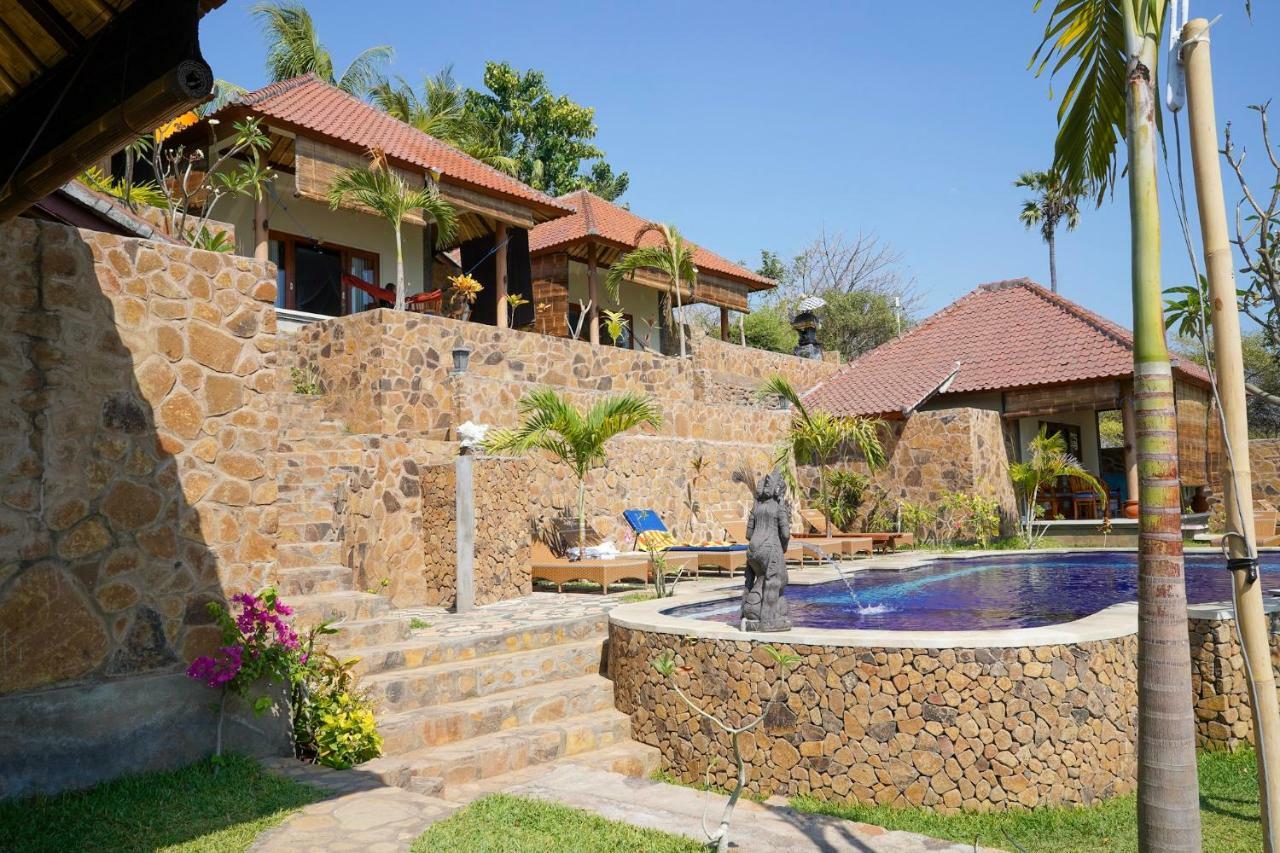 Bamboo Bali Hill Bungalows Amed Exteriér fotografie